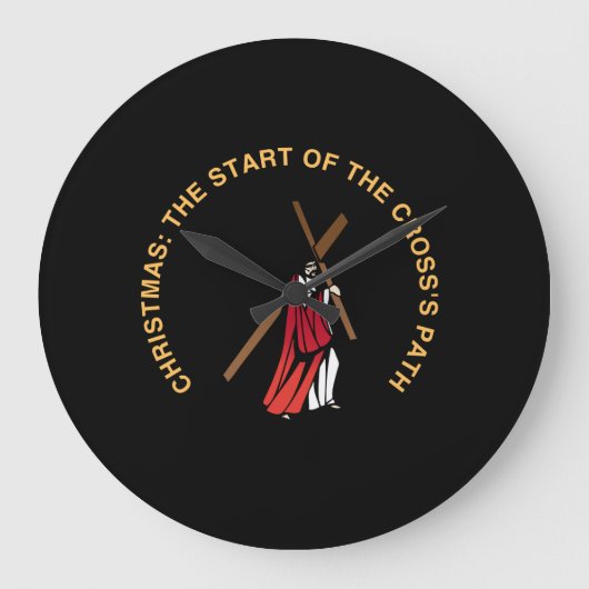 Grande Horloge Ronde Christmas: The Start of the Cross's Path (Recto)