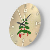 Grande Horloge Ronde Christmas Tree, Ornaments, Present, Star (Angle)