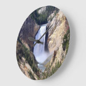 Grande Horloge Ronde Chutes de Lower Yellowstone (Angle)
