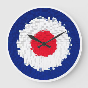 Grande Horloge Ronde Cible de mod avec l'effet appliqué