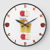 Grande Horloge Ronde Cider Wall (Recto)