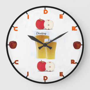 Grande Horloge Ronde Cider Wall