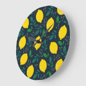 Grande Horloge Ronde Citron (Angle)
