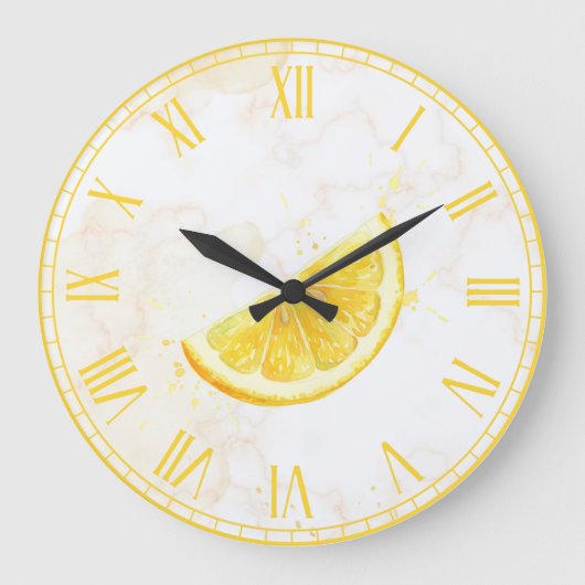 Grande Horloge Ronde Citron (Recto)