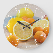 Citron avec abricots et pommes Photographie culina