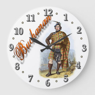 Grande Horloge Ronde Clan Buchanan