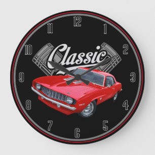 Grande Horloge Ronde Classic Pistons and Camaro