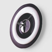 Grande Horloge Ronde Classic style wheel/tire clocks (Angle)