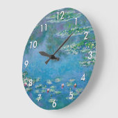 Grande Horloge Ronde Claude Monet (Angle)