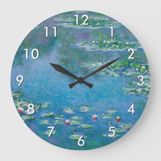 Grande Horloge Ronde Claude Monet (Recto)