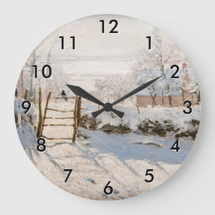 Grande Horloge Ronde Claude Monet - La Pie