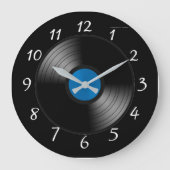 Grande Horloge Ronde Clignotant mural de l'enregistrement (Recto)