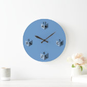 Grande Horloge Ronde Clock Baby Block (Maison)