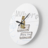 Grande Horloge Ronde clock Clony pet | (Angle)