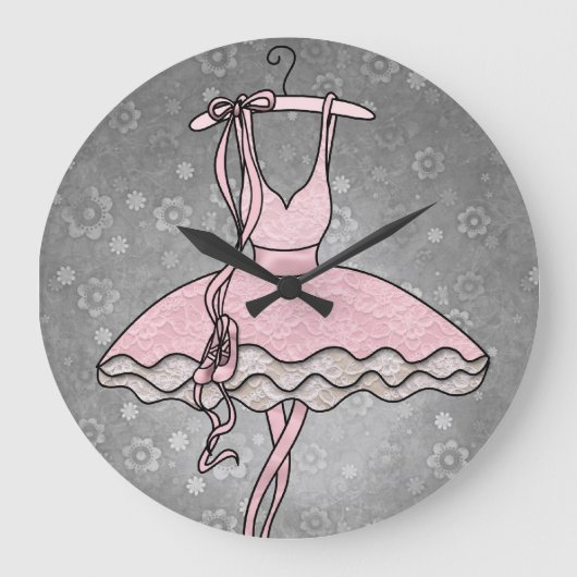 Grande Horloge Ronde Clock de Ballerina (Recto)