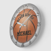 Grande Horloge Ronde Clock de basket (Angle)