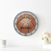 Grande Horloge Ronde Clock de basket (Maison)