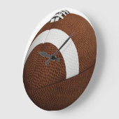 Grande Horloge Ronde Clock de football (Angle)