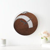 Grande Horloge Ronde Clock de football (Maison)