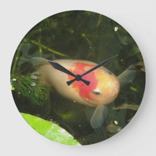 Grande Horloge Ronde Clock de Goldfish