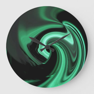 Grande Horloge Ronde Clock de Green Heart