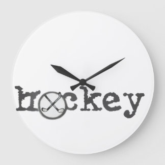 Grande Horloge Ronde Clock de hockey