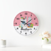 Grande Horloge Ronde Clock de Laundry Room (Maison)