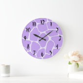 Grande Horloge Ronde Clock de Lavender (Maison)