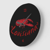 Grande Horloge Ronde Clock de Louisiane (Angle)