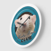Grande Horloge Ronde Clock de Marty Mouse (Angle)