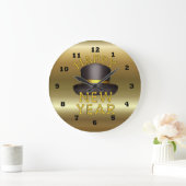 Grande Horloge Ronde Clock de New Year (Maison)