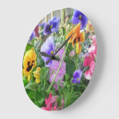 Grande Horloge Ronde Clock de Panoramic (Angle)