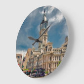 Grande Horloge Ronde Clock de Philadelphie (Angle)