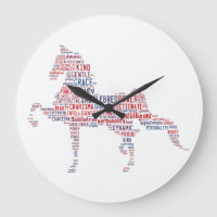 Clock de Saddlebred