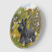 Grande Horloge Ronde Clock de Scottish (Angle)