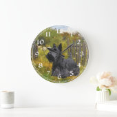 Grande Horloge Ronde Clock de Scottish (Maison)