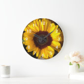 Grande Horloge Ronde Clock de Sunflower (Maison)