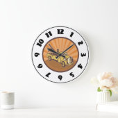Grande Horloge Ronde Clock de Tow Truck (Maison)