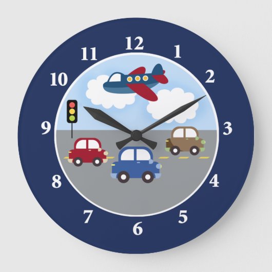 Grande Horloge Ronde Clock de transport (Recto)