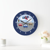 Grande Horloge Ronde Clock de transport (Maison)