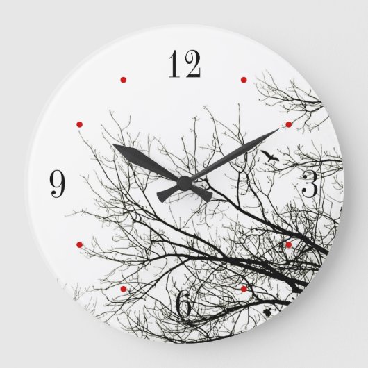 Grande Horloge Ronde Clock de Trees (Recto)