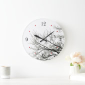 Grande Horloge Ronde Clock de Trees (Maison)