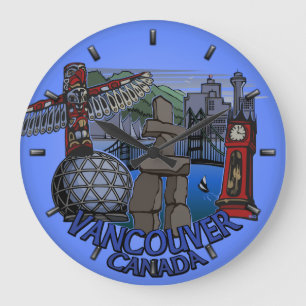 Grande Horloge Ronde Clock de Vancouver