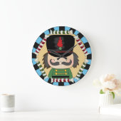 Grande Horloge Ronde Clock de Wall Clock (Maison)
