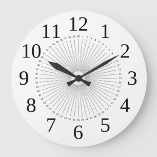 Grande Horloge Ronde clock dial sun like outlinting