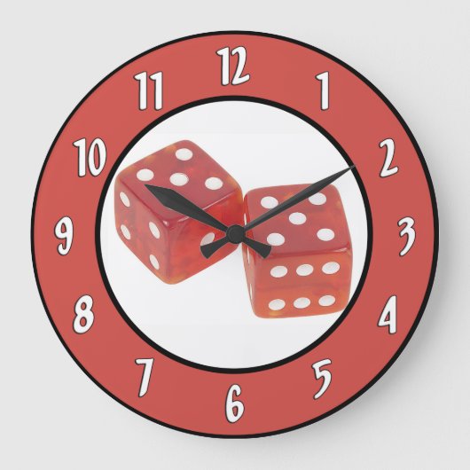 Grande Horloge Ronde Clock Gambling Dice (Recto)