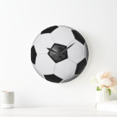 Grande Horloge Ronde Clock large de Soccer (Maison)