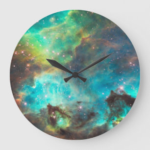 Grande Horloge Ronde Clock Nebula