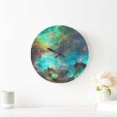 Grande Horloge Ronde Clock Nebula (Maison)