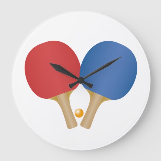 Grande Horloge Ronde Clock Ping Pong (Recto)